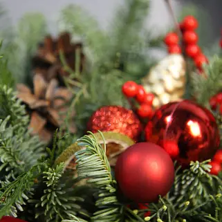 Зимняя композиция Санта Клаус M