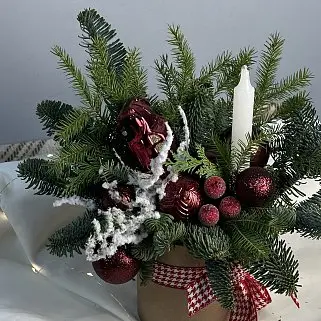 Зимняя композиция Глинтвейн S