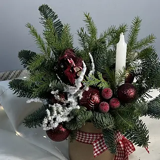 Зимняя композиция Глинтвейн S