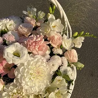 Цветочная корзина Сентябрь L