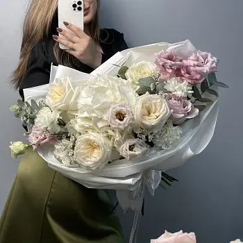 Сборный букет Зефирный