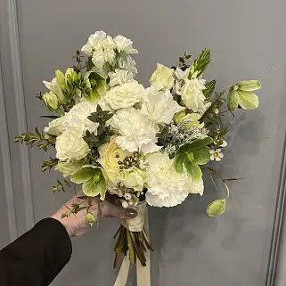 Свадебный букет невесты Лесная нимфа