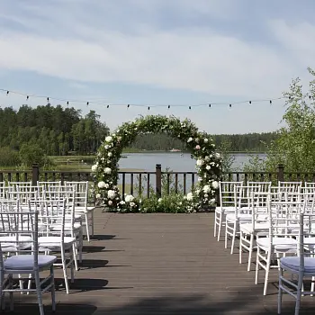 Арка из живых цветов #1