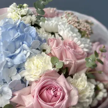 Сборный букет Весеннее небо S