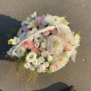 Цветочная корзина Сентябрь M