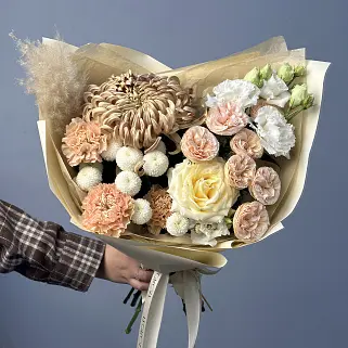 Сборный букет Кофе с молоком