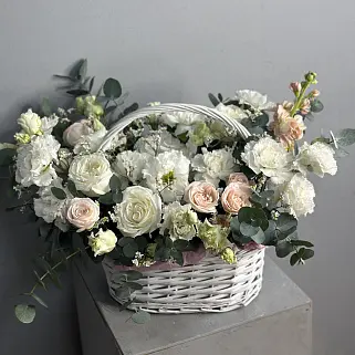 Цветочная корзина Софт S
