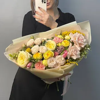 Сборный букет Щербет M