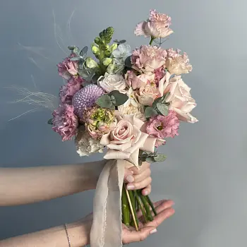 Свадебный букет невесты Пинк