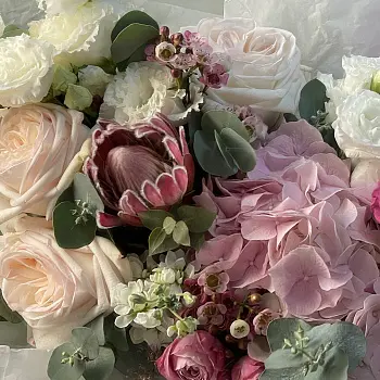 Сборный букет Переливы жемчуга