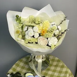 Сборный букет Теплый весенний M