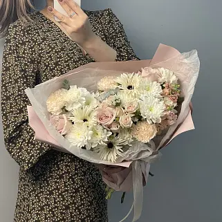 Сборный букет Нежная осень M