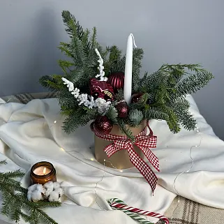 Зимняя композиция Глинтвейн M