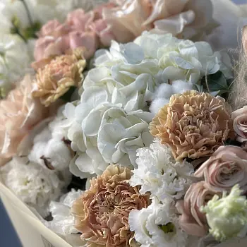 Сборный букет Тепло L