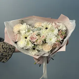 Сборный букет Нежная осень M