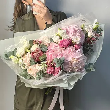 Сборный букет Переливы жемчуга