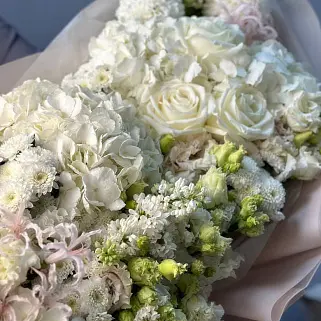 Сборный букет Жемчуг