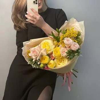 Сборный букет Щербет S