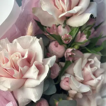 Сборный букет Клубничный сироп S