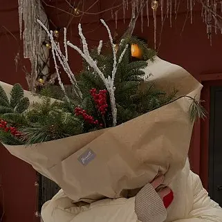 Зимний букет для дома Winter