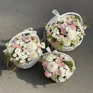 Цветочная корзина Сентябрь L