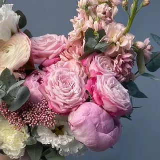 Свадебный букет невесты Пурпур