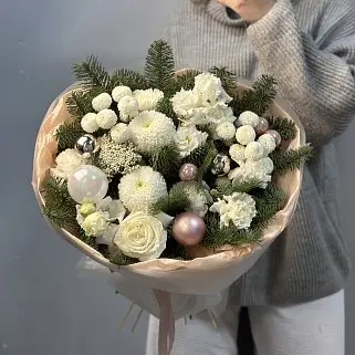 Зимний букет Зефир L