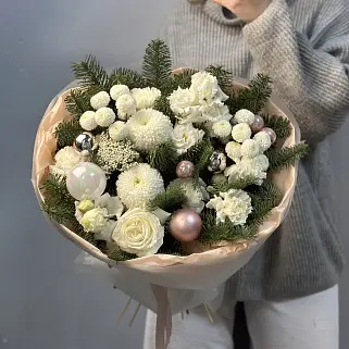 Зимний букет Зефир L