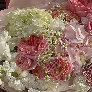 Сборный букет Тёплое лето XL