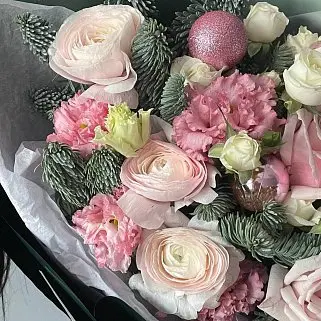 Зимний букет Зефир L