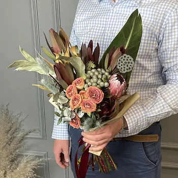 Мужской букет Сафари