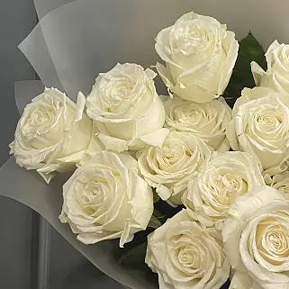 Букет из 15 белых роз Playa Blanca