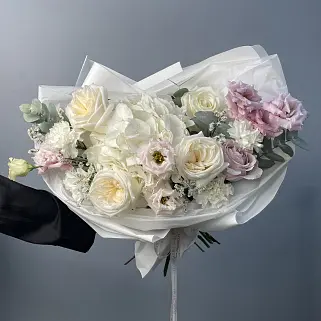 Сборный букет Зефирный