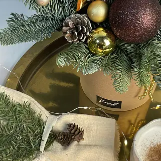 Зимняя композиция Брауни S