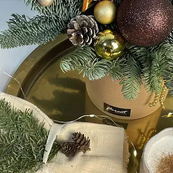 Зимняя композиция Брауни S