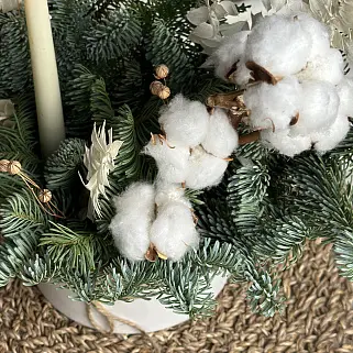 Зимняя коробочка Вечер у камина S