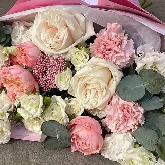 Сборный букет Summer sunset M