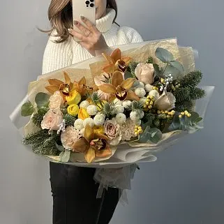 Зимний букет Golden L