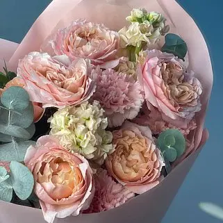 Сборный букет Розовый комплимент
