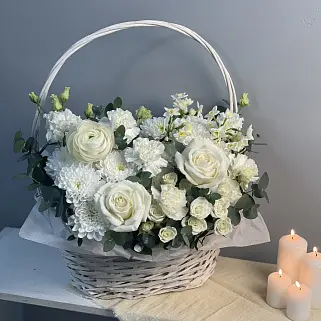 Цветочная корзина Спринг вайбс