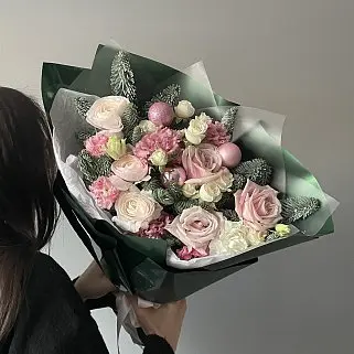 Зимний букет Зефир L