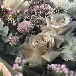 Сборный букет Ваниль