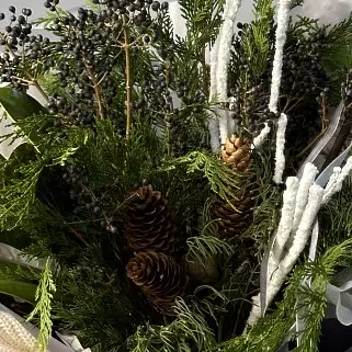 Зимний букет Snowman