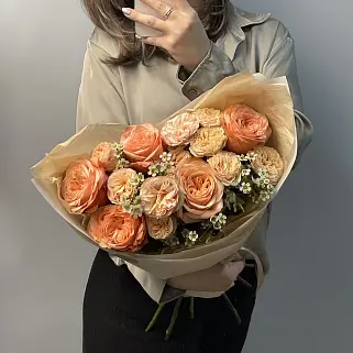 Дуо-букет роз Kahala и Trendsetter M