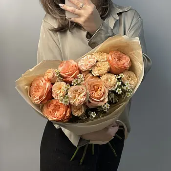 Дуо-букет роз Kahala и Trendsetter M