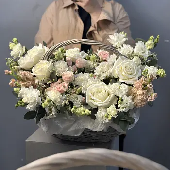 Цветочная корзина Софт M