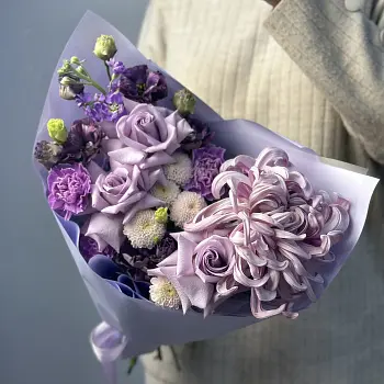 Сборный букет Purple Mist S
