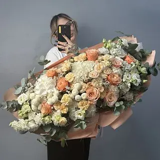 Сборный букет Peachy XL
