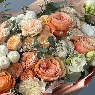 Сборный букет Peachy L