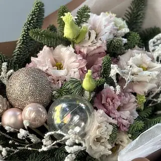 Зимний букет Pink winter